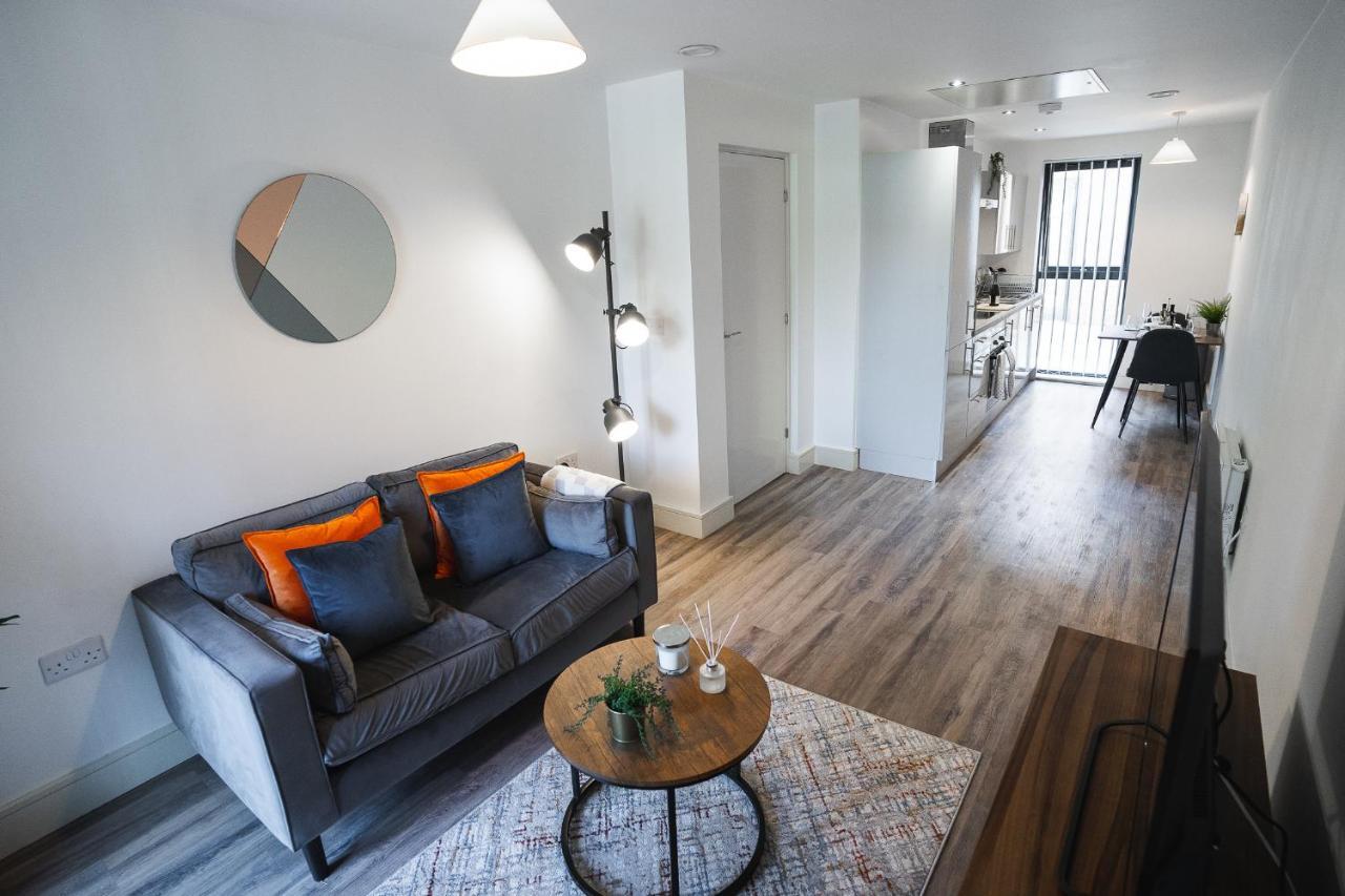 Modern 1-Bed Apartment - City Centre - Free Wi-Fi - New - Mánchester Exterior foto