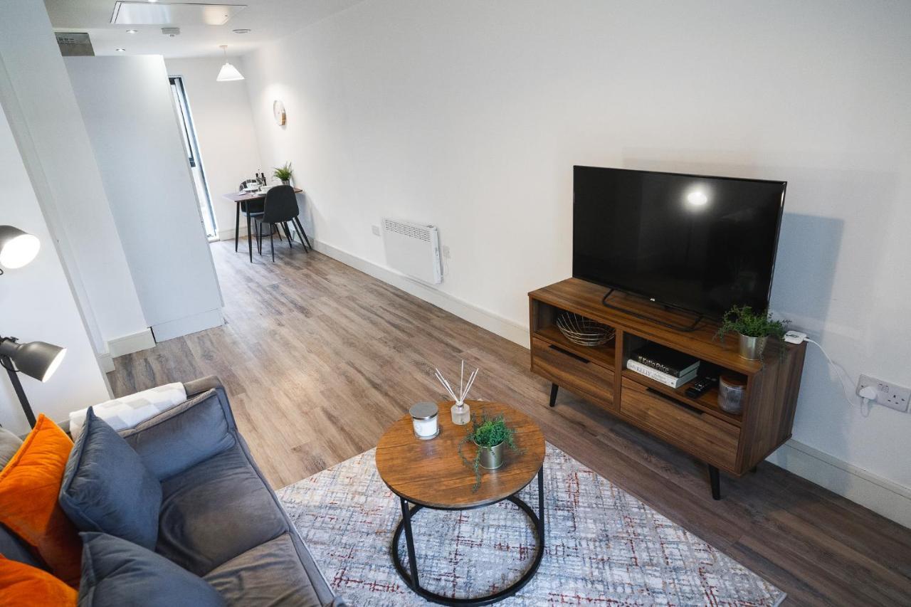 Modern 1-Bed Apartment - City Centre - Free Wi-Fi - New - Mánchester Exterior foto