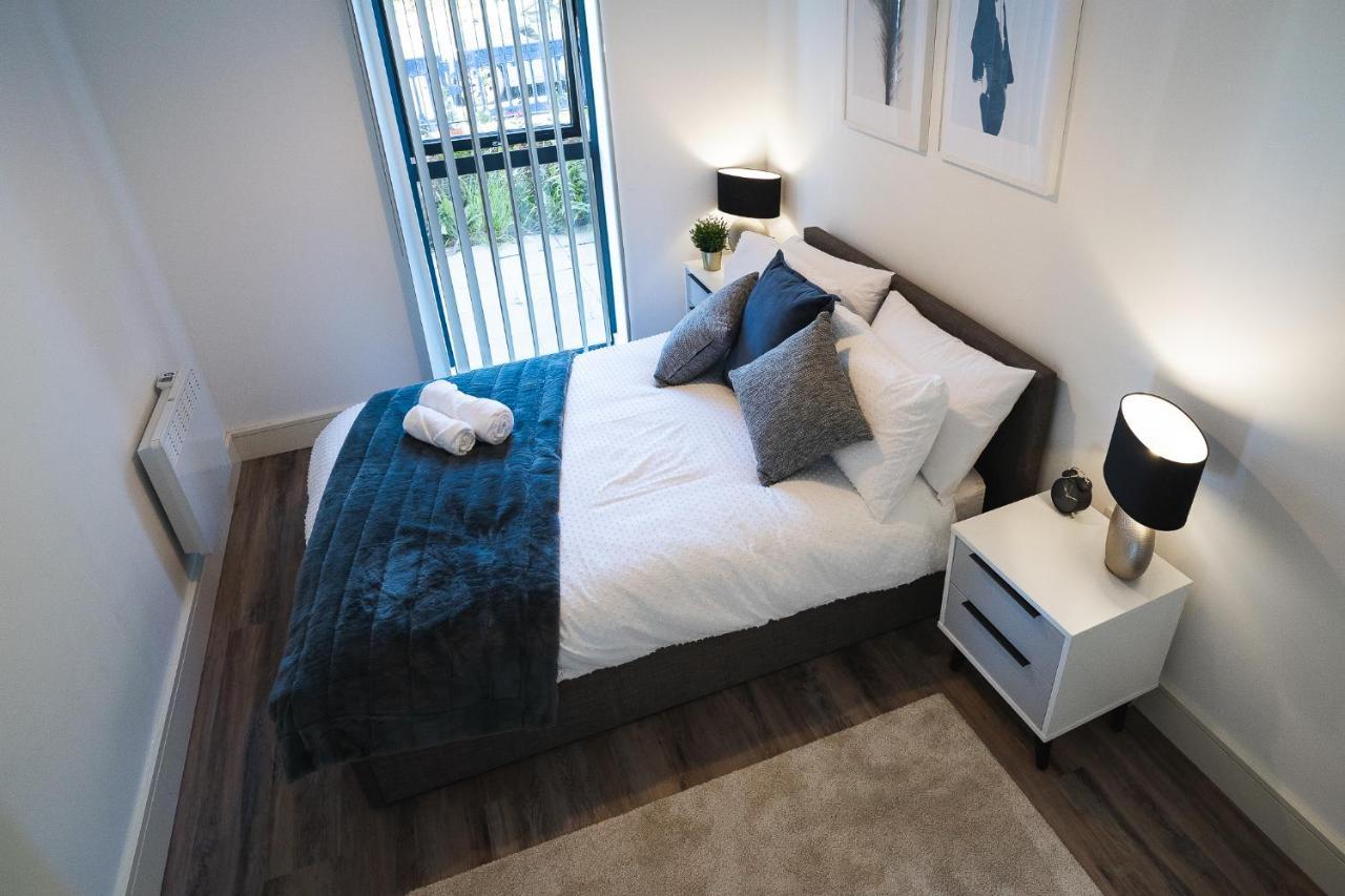 Modern 1-Bed Apartment - City Centre - Free Wi-Fi - New - Mánchester Exterior foto
