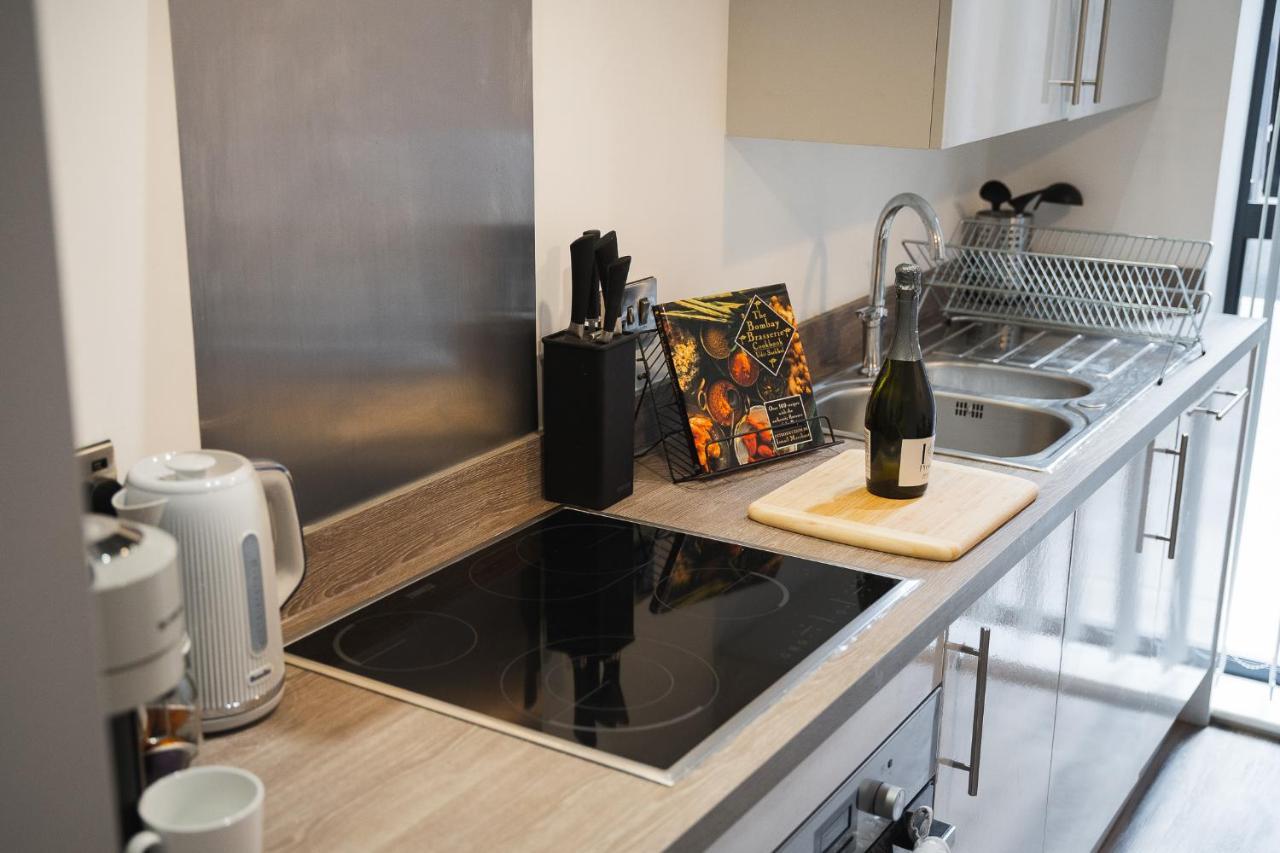 Modern 1-Bed Apartment - City Centre - Free Wi-Fi - New - Mánchester Exterior foto