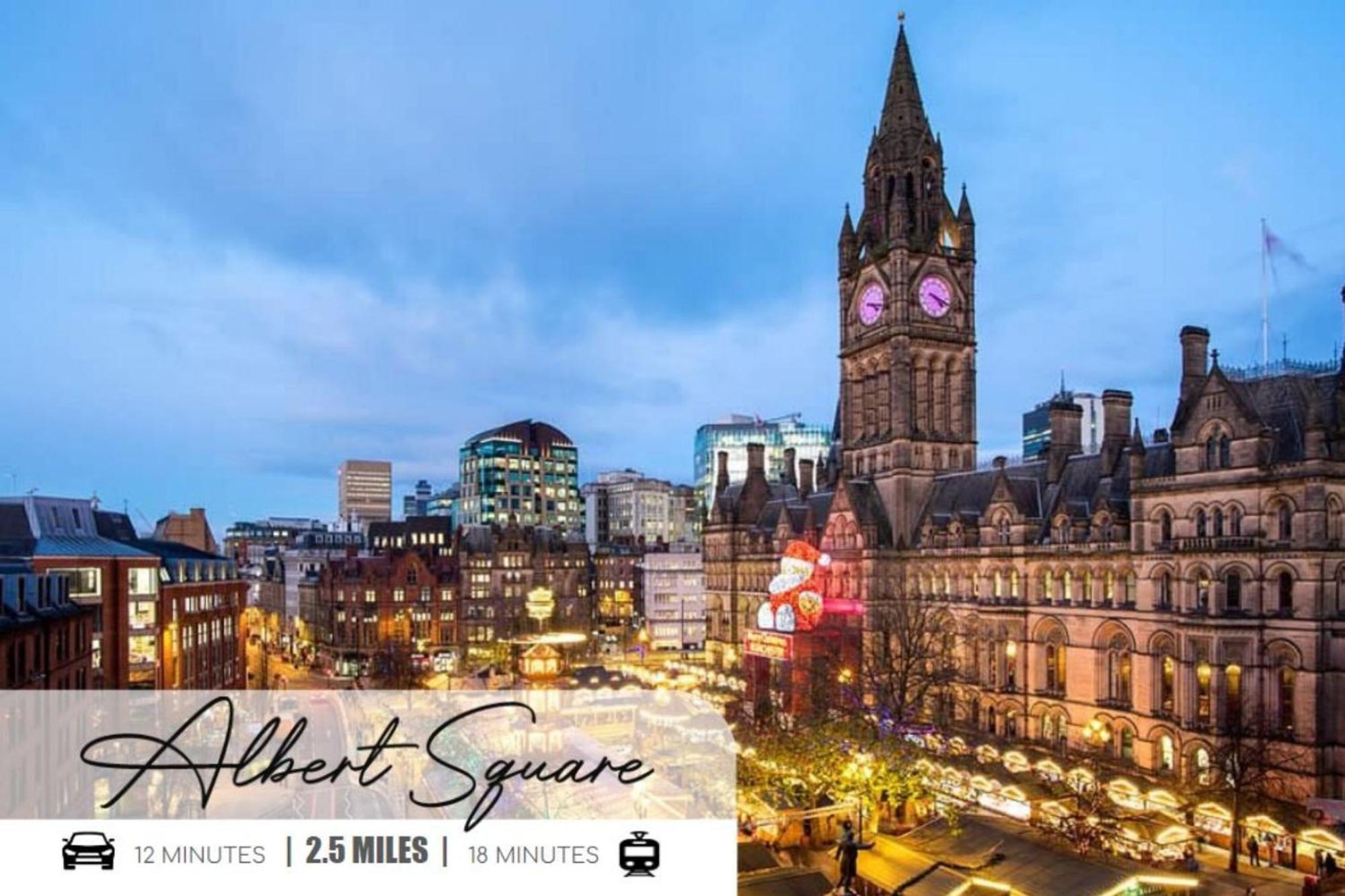 Modern 1-Bed Apartment - City Centre - Free Wi-Fi - New - Mánchester Exterior foto